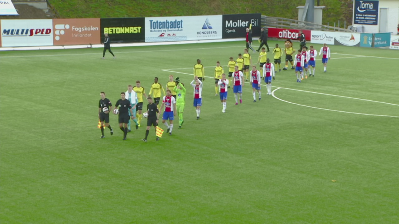 Raufoss vs KFUM